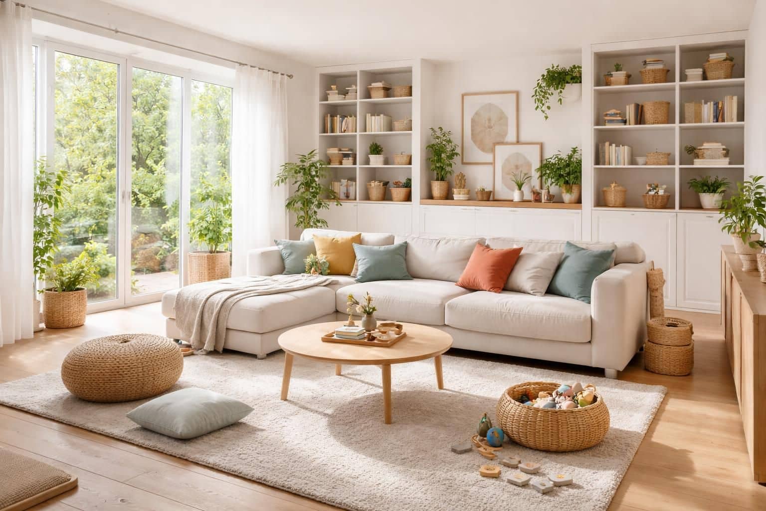 Décoration facile pour un intérieur familial fonctionnel