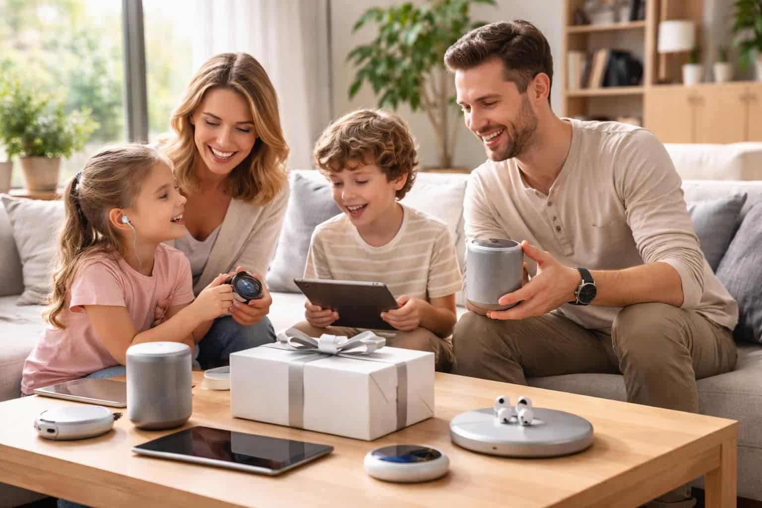 Cadeau futé pour famille moderne