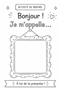 Des enfants en train de jouer et d'apprendre dans une classe de maternelle