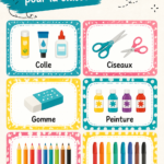 Modèles d'étiquettes éducatives prêtes à être téléchargées et imprimées.
