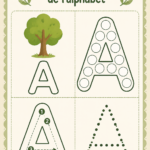 Un enfant en train de découvrir l'alphabet avec des jeux éducatifs.
