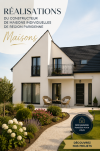 Réalisation d'une maison individuelle moderne en Île-de-France
