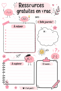 Image présentant diverses ressources gratuites pour la créativité