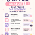 Capture d'écran d'une application de révision sur un smartphone affichant des flashcards.