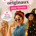 Déguisement original pour femme lors d'une soirée costumée.