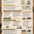 Fiche de révision illustrant la période entre les deux guerres mondiales