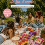 Pique-nique convivial rassemblant des seniors dans un parc