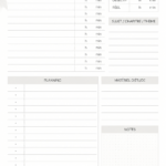 Un planner d'études ouvert avec des notes organisées et des encadrés colorés