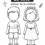 Une rencontre de caté avec des participants discutant autour d'une citation inspirante.
