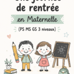 Une classe de maternelle animée où des enfants participent à des activités ludiques.