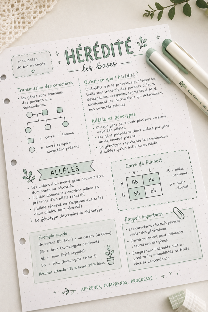 Élève en train de réviser les notions clés d'AP Bio avec des livres et un ordinateur.