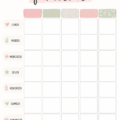 Un assortiment de 29 modèles de calendriers imprimables et colorés