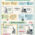 Des notes de révision bien organisées sur un bureau