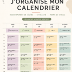 Une personne organisant son calendrier pour mieux gérer son temps