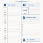 Un planner quotidien à imprimer pour aider les familles à s'organiser
