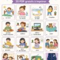 Modèles de plannings visuels à imprimer pour organiser son emploi du temps