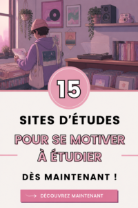Un étudiant motivé utilisant un ordinateur pour ses révisions en ligne.