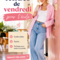 Adolescentes souriantes portant des tenues tendance pour l'école un vendredi