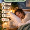 Un lit confortable avec des oreillers moelleux, idéal pour améliorer son sommeil