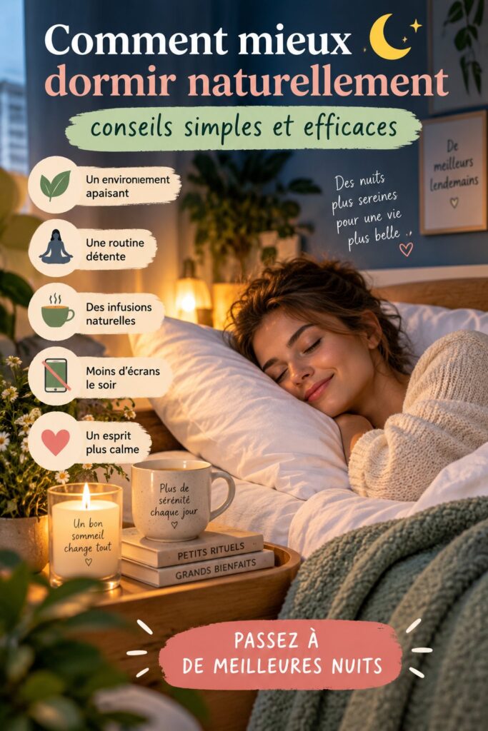 Un lit confortable avec des oreillers moelleux, idéal pour améliorer son sommeil