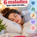 Image représentant une personne endormie avec bave, symbolisant l'aspect santé de la bave nocturne.
