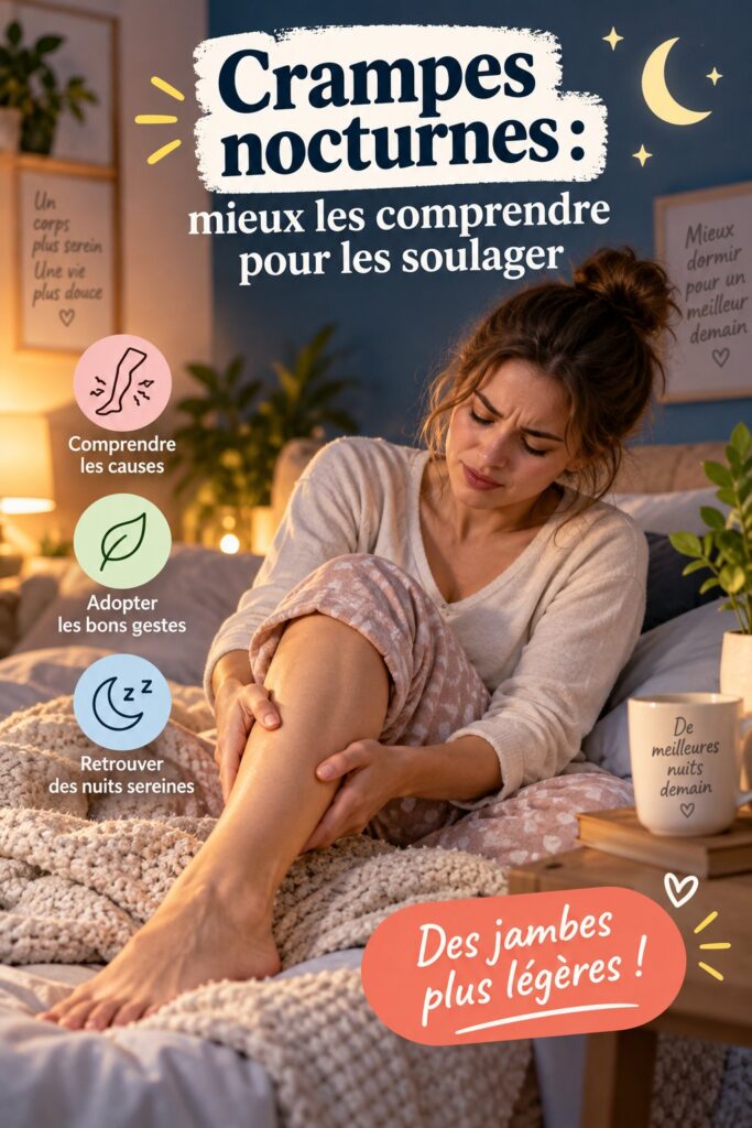 Un coucher de soleil apaisant évoquant le soulagement et la détente pour mieux dormir sans crampes nocturnes.