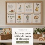 Illustration du programme Gentle Classical Preschool niveau 2 avec des enfants en train d'apprendre
