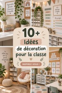 Salle de classe cosy avec des décorations chaleureuses et inspirantes