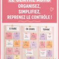 Espace de travail organisé pour un enfant avec TDAH, avec bureaux et outils d'apprentissage