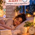 Un enfant heureux dans son lit, prêt à s'endormir avant 22h pour une meilleure nuit de sommeil.