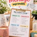 Modèles de routines de ménage imprimables pour la famille.