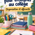 Un enseignant de collège utilise des outils modernes pour sa classe