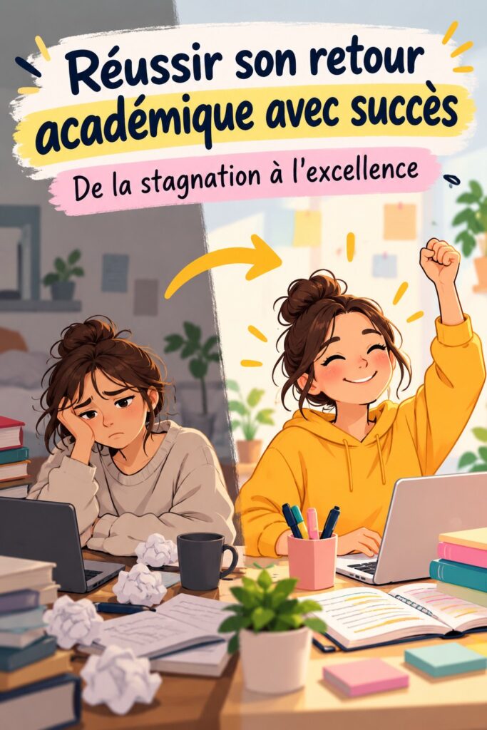 Étudiant concentré sur ses études avec des livres et un ordinateur.