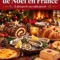 Image d'une table de Noël avec des plats français traditionnels