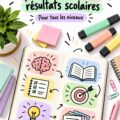 Un étudiant utilisant des techniques d'apprentissage pour réussir