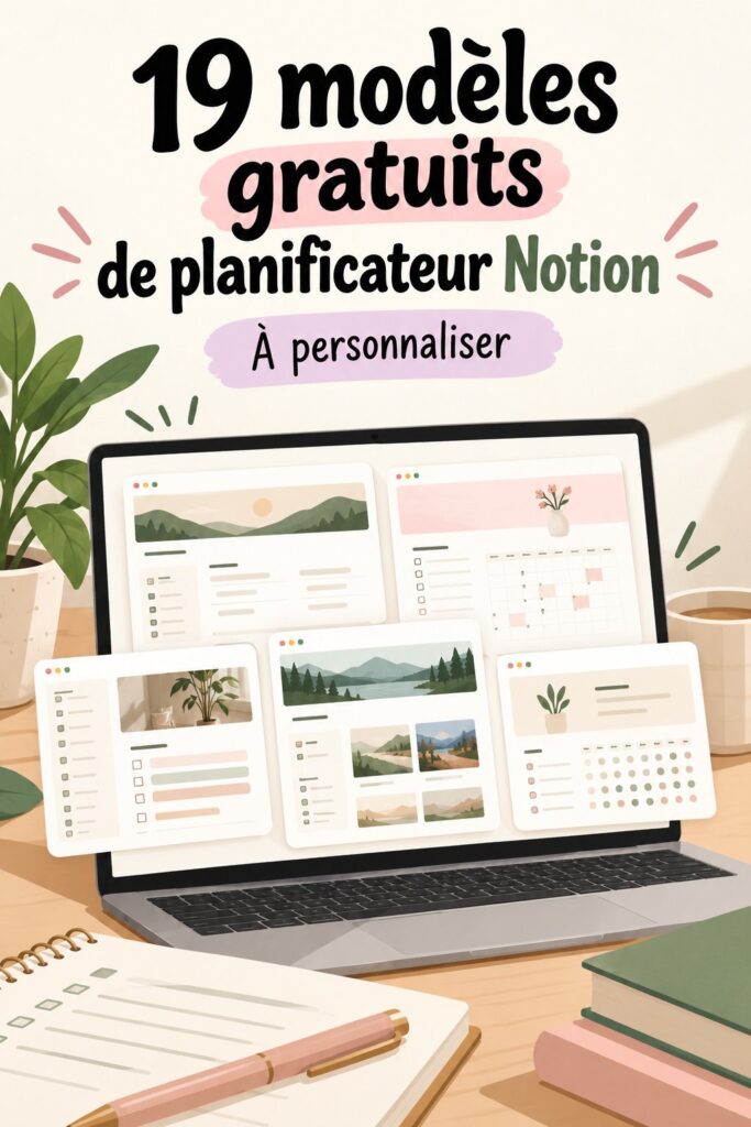 Exemple de template Notion gratuit pour la gestion de projets